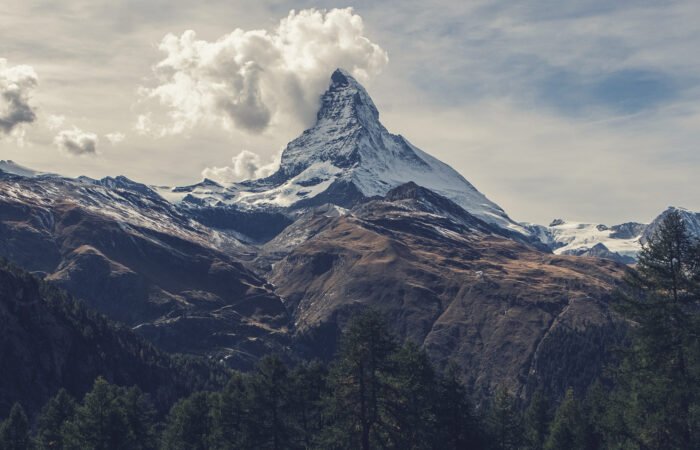 Snow mountain