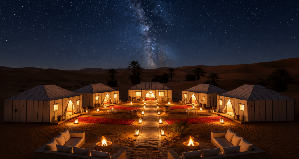 Camel Trekking with Sahara Desert Camp