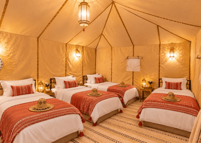 Merzouga Deluxe Quadruple Tent