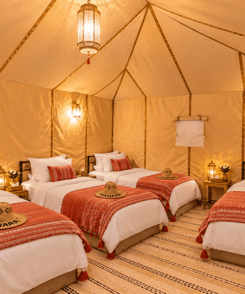 Merzouga Deluxe Quadruple Tent