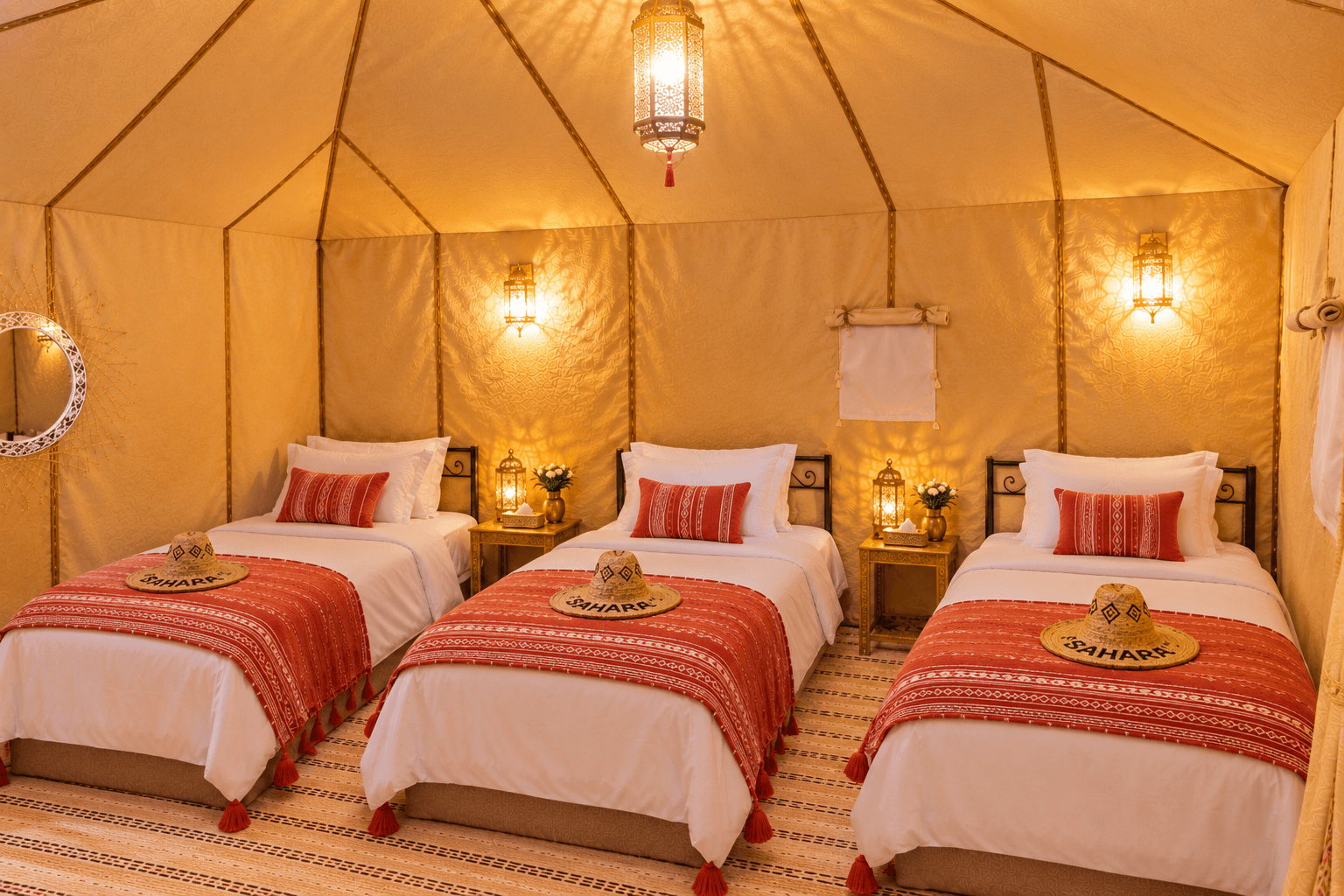 Merzouga Deluxe Triple Tent